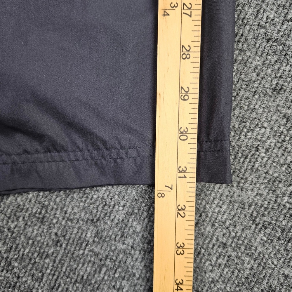 Champion Windbreaker Track Pants Men's L Blue/Gray Baggy Ankle Zip Y2K Vintage - Picture 4 of 8
